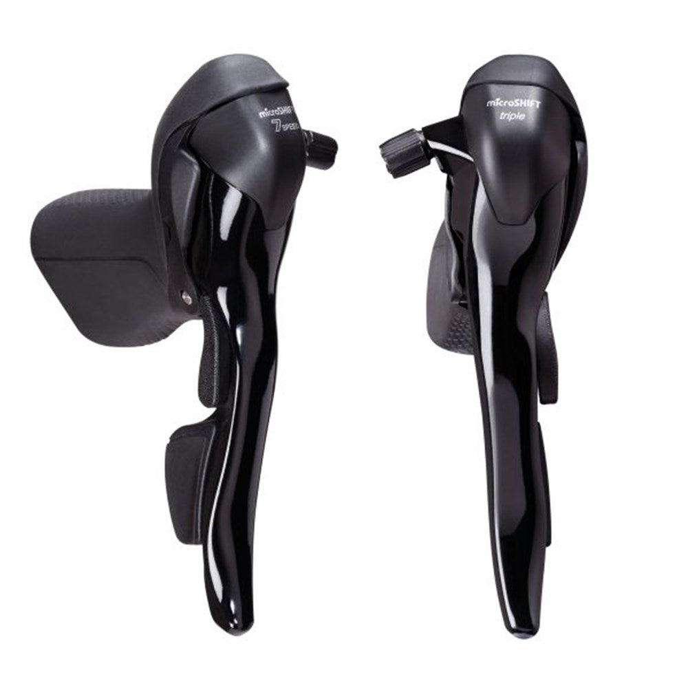 microSHIFT SB-R37x Drop Bar Shifters - 7 Speed - 3x7
