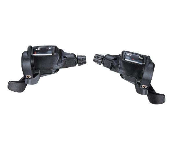 microSHIFT TS38 Thumb Tap Shifter - 3x6 - Pair