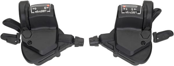 microSHIFT Mezzo TS39 Thumb Tap Shifters