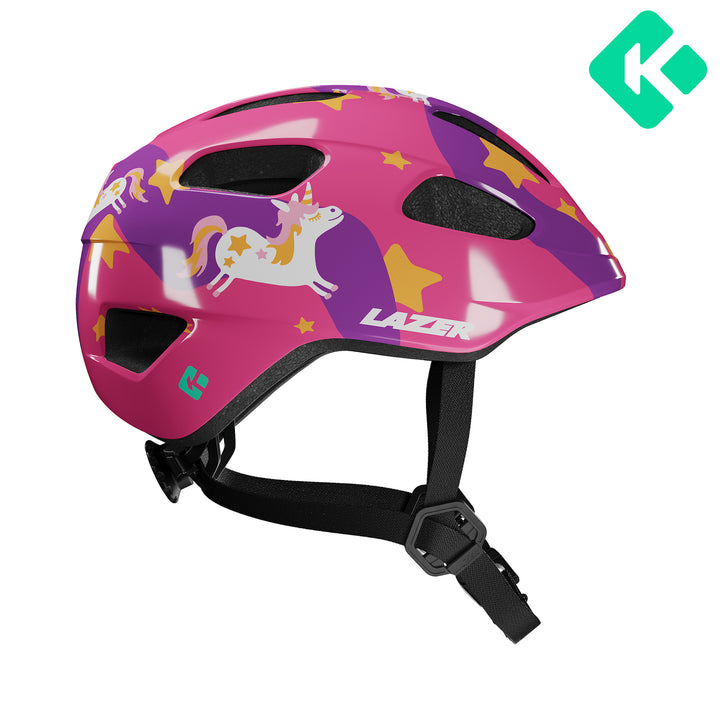 Lazer PNut 2.0 KinetiCore kids helmet Purple Pony
