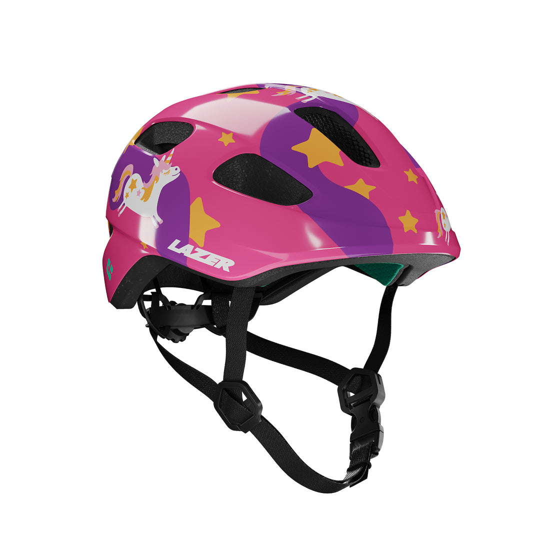 Lazer PNut 2.0 KinetiCore kids helmet Purple Pony