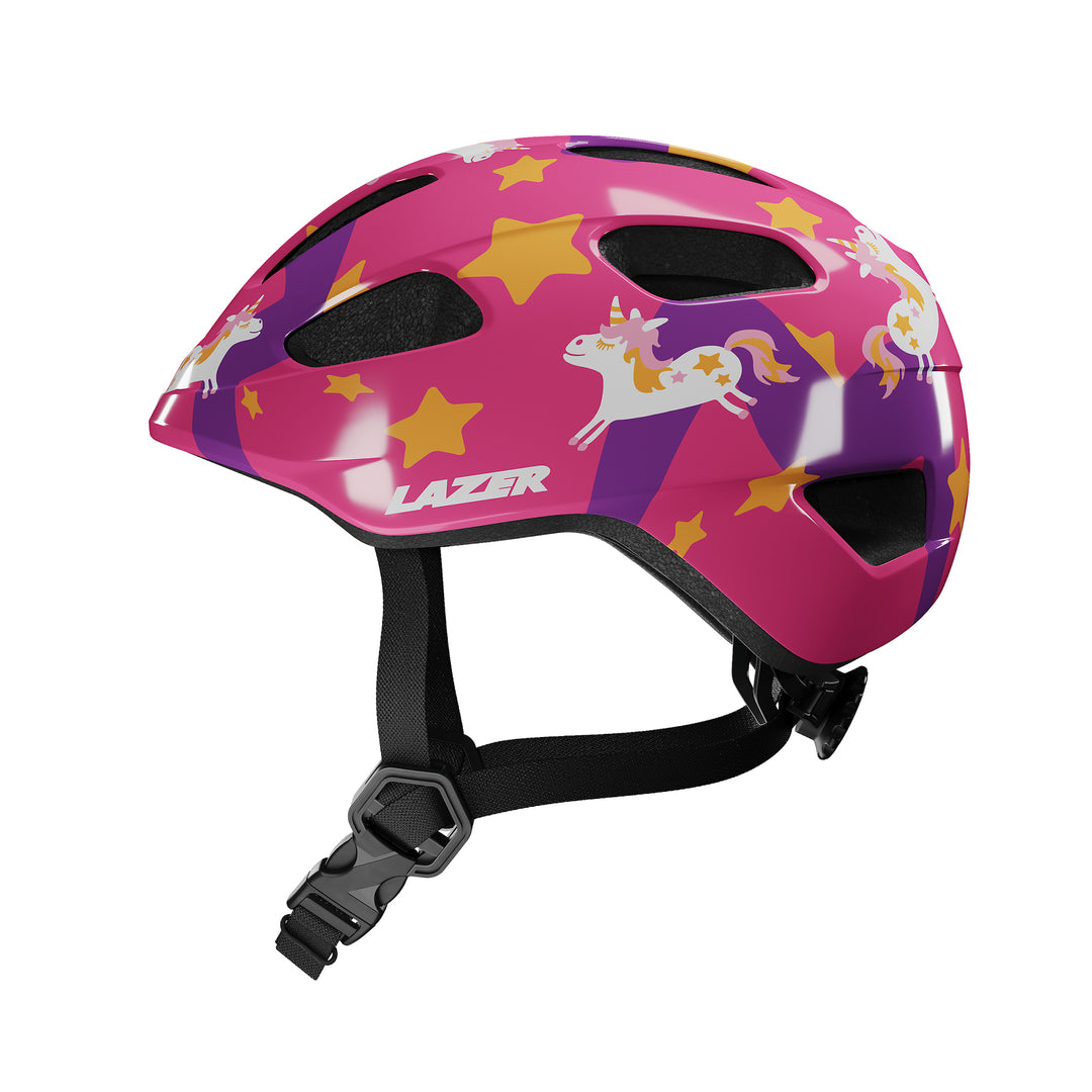 Lazer PNut 2.0 KinetiCore kids helmet Purple Pony