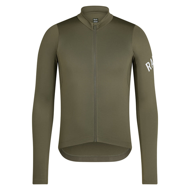 Rapha Pro Team LS Midweight Jersey Green/White