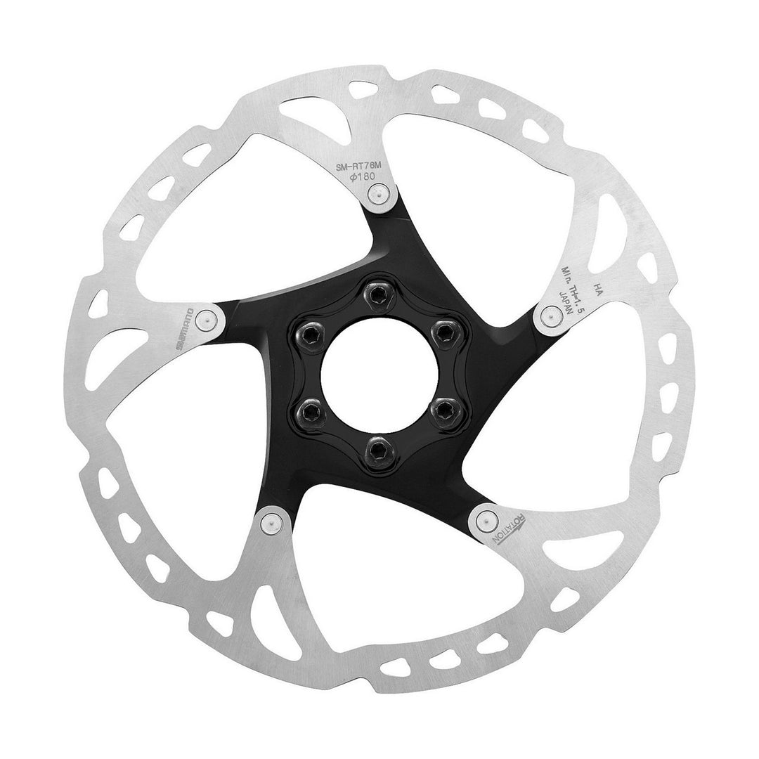 Shimano SM-RT76 Disc Rotor - 180mm, Deore XT, 6-Bolt