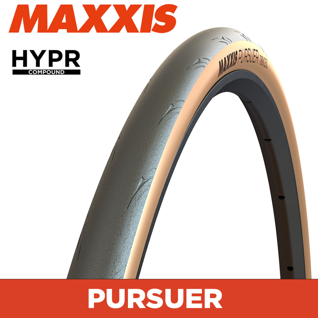 MAXXIS ROAD - PURSUER - 700X25C - Tanwall - Foldable 60 TPI