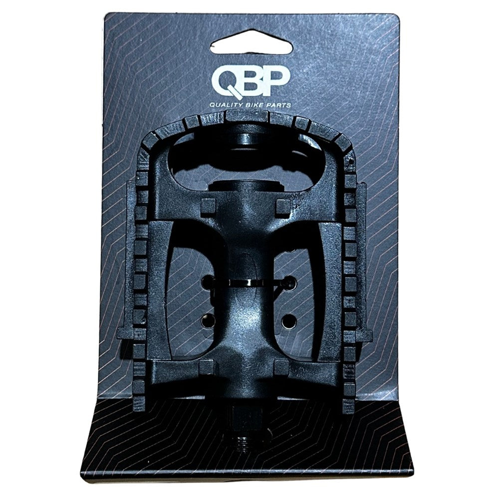 QBP Plastic MTB Pedals - 9/16" Black