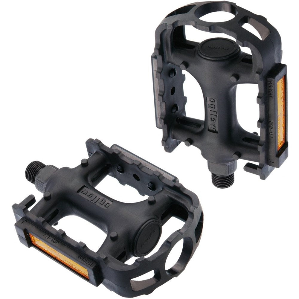 QBP Plastic MTB Pedals - 9/16" Black