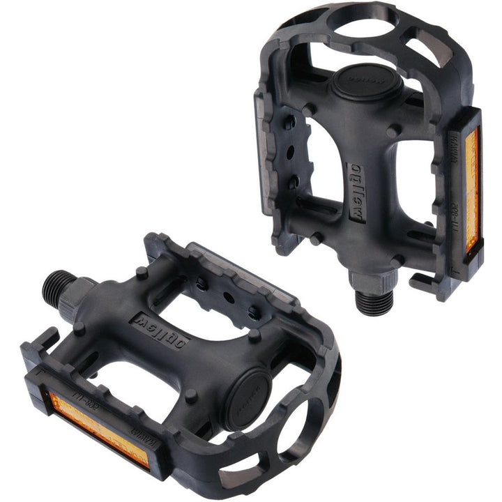 QBP Plastic MTB Pedals - 9/16" Black