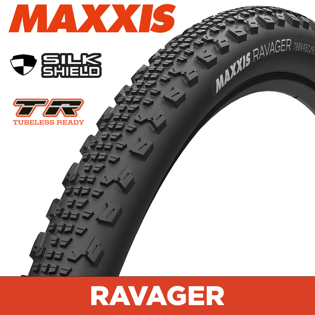 MAXXIS GRAVEL - RAVAGER - 700X40C - SilkShield / TR - Foldable 60 TPI E25