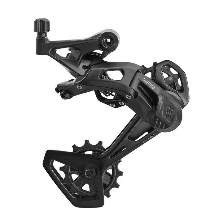 microSHIFT Sword Black Rear Derailleur - 9 Speed - 2x Long
