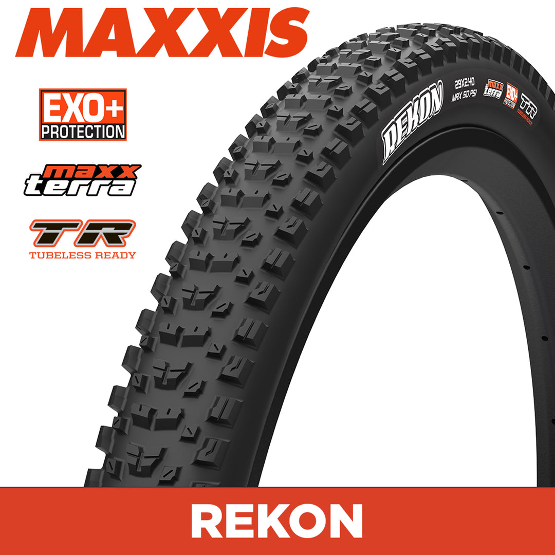 MAXXIS Mountain - REKON - 29X2.60 - MAXXTERRA / EXO+ / TR - Foldable 60 TPI E25