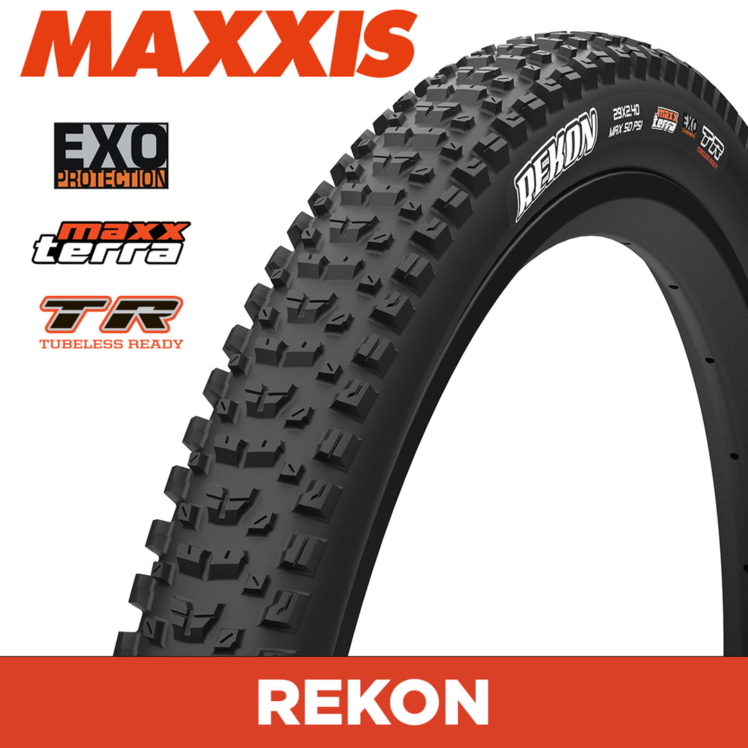 MAXXIS MOUNTAIN - REKON - 29X2.60 - MaxxTerra / EXO / TR - Foldable 120 TPI E25