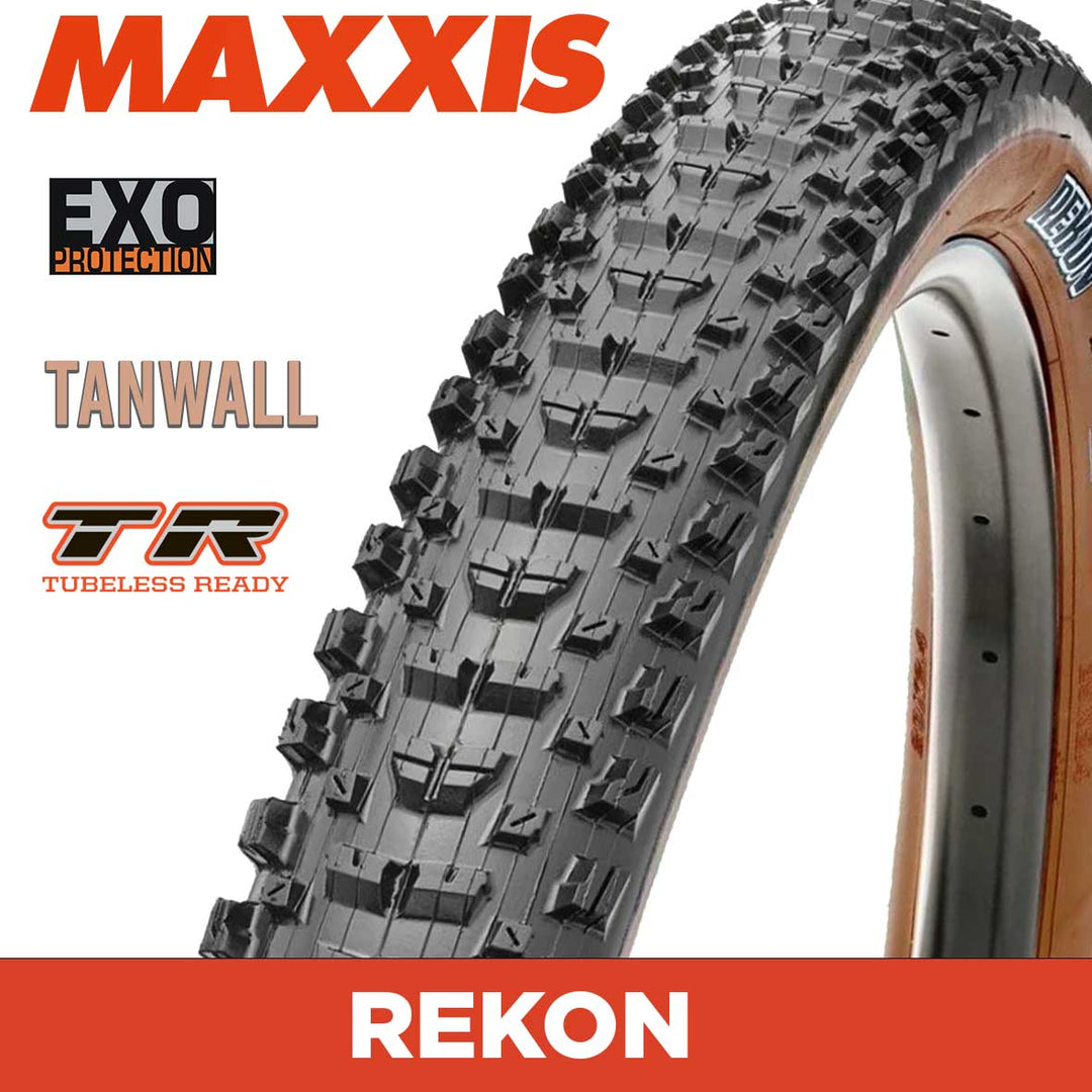 MAXXIS MOUNTAIN - REKON - 29X2.60 - EXO / TR / Tanwall - Foldable 60 TPI E25