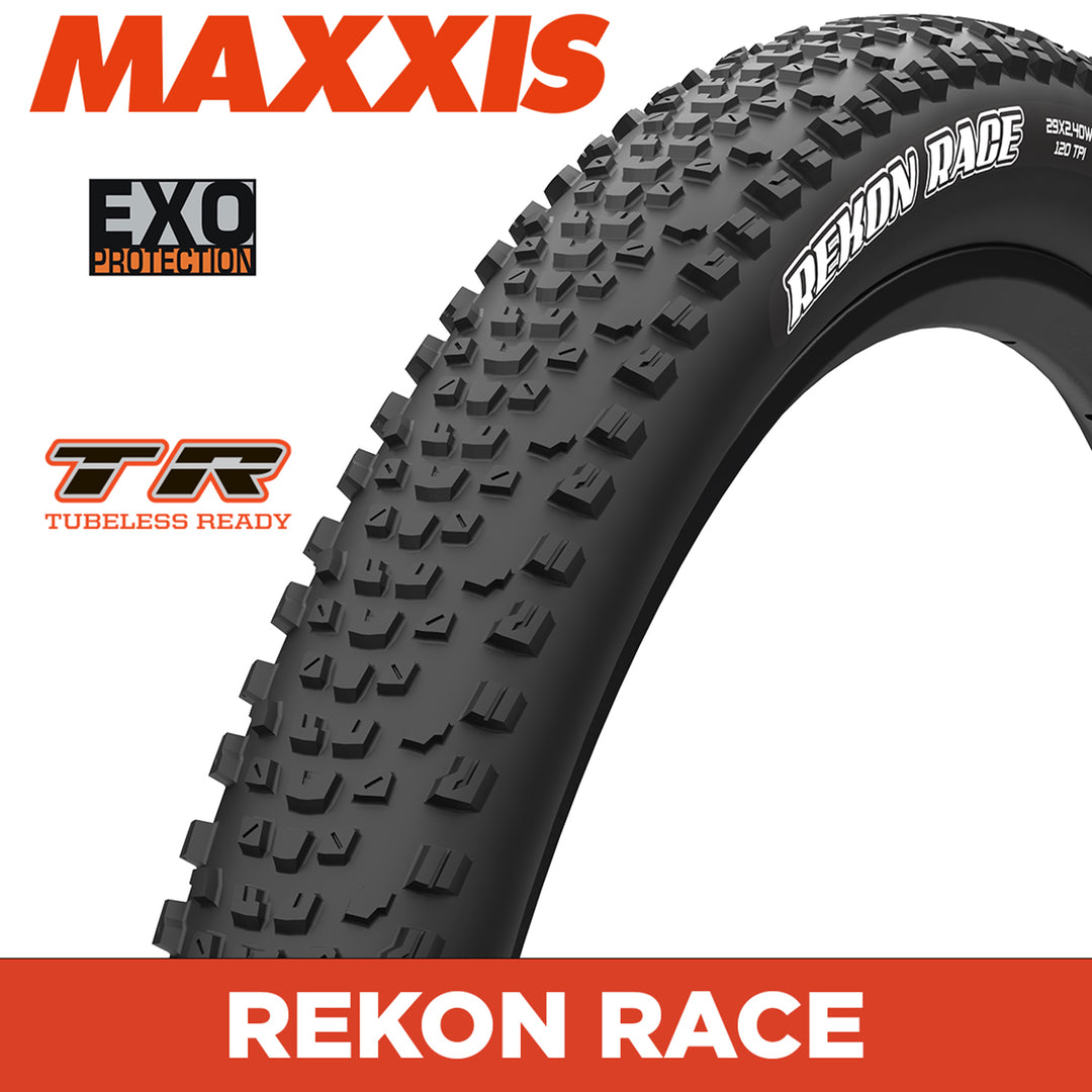 MAXXIS Mountain - REKON RACE - 27.5X2.00 - EXO / TR - Foldable 120 TPI E25