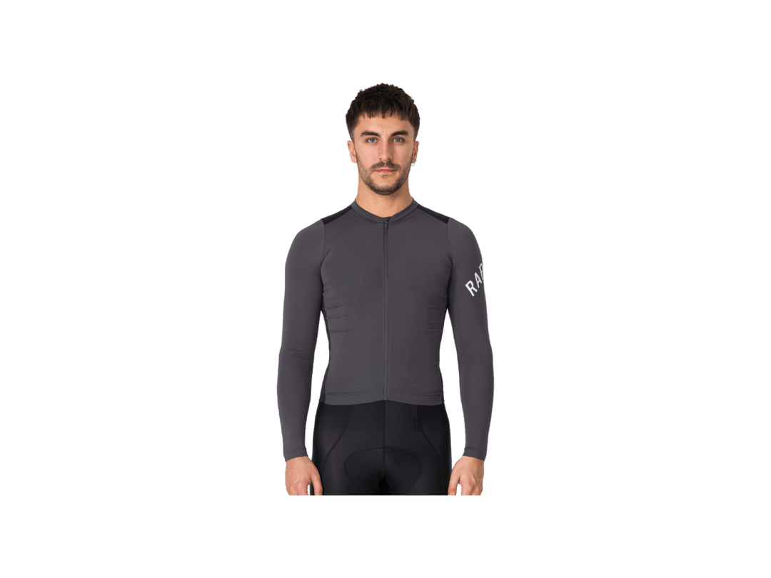 Rapha Pro Team Lightweight Long Sleeve Jersey - Dark Grey/Black