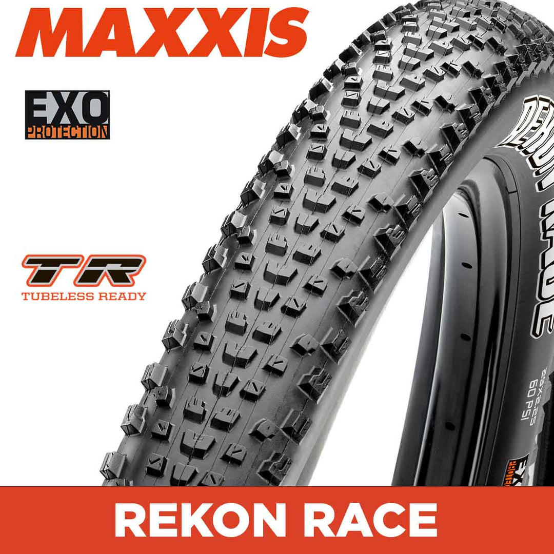 MAXXIS Mountain - REKON RACE - 27.5X2.25 - EXO / TR - Foldable 120 TPI E25