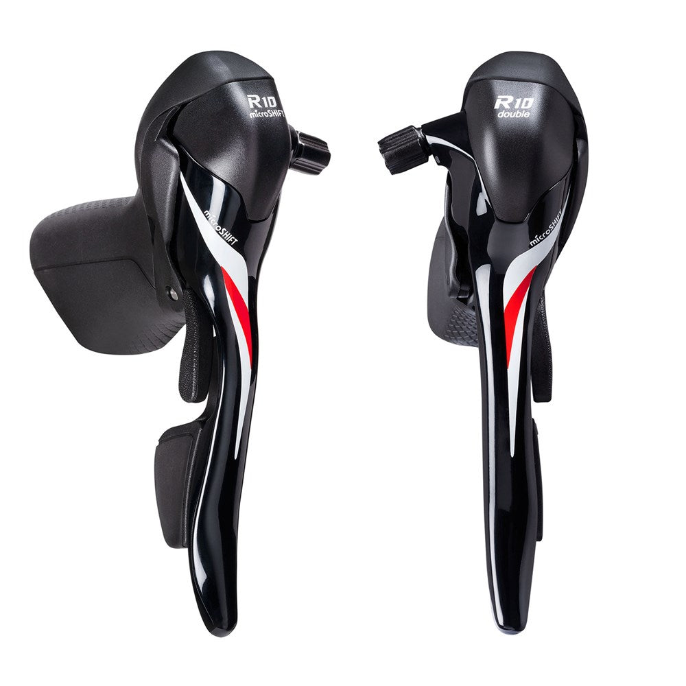 microSHIFT R10 SB-R402K Drop Bar Shifters - 2x10