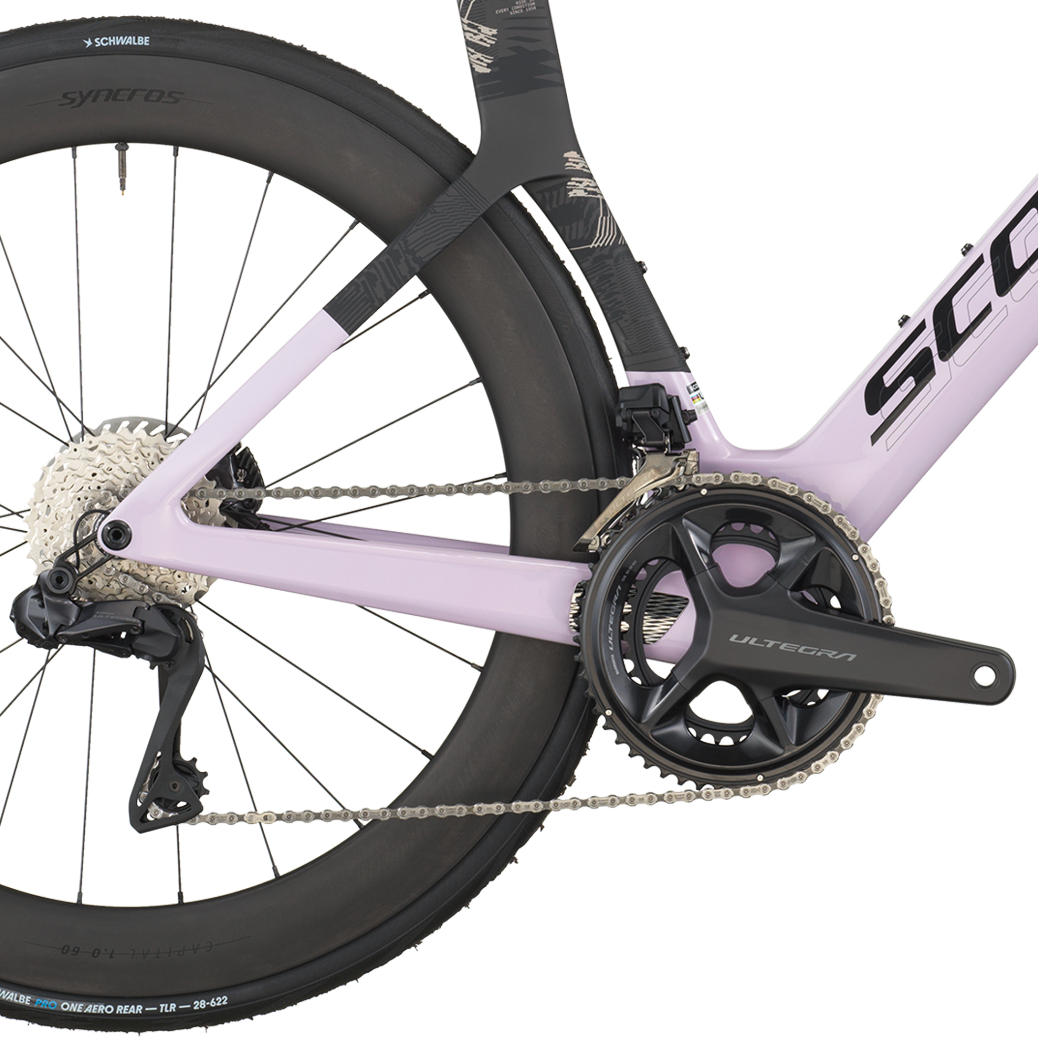 Foil RC 10 Bike Violet Pink/Carbon Black