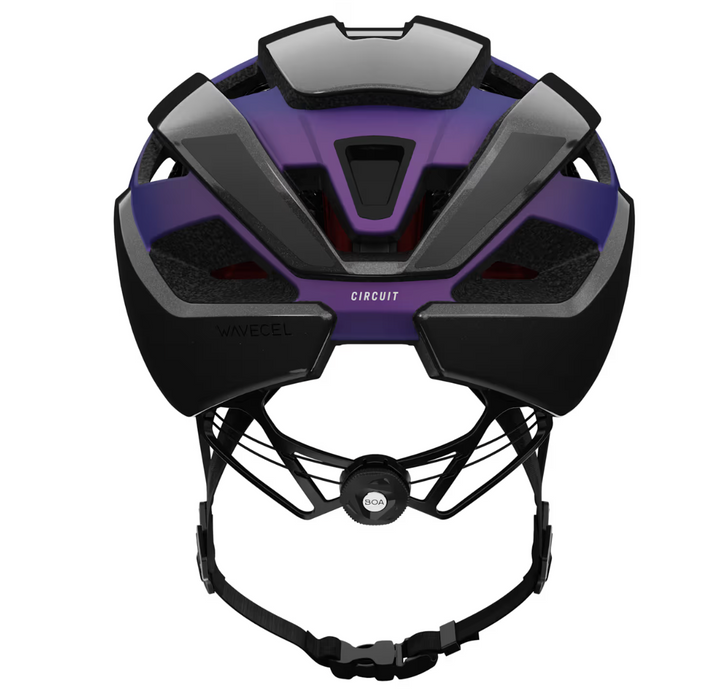 Trek Circuit WaveCel Helmet Dnister Black/Purple Flip