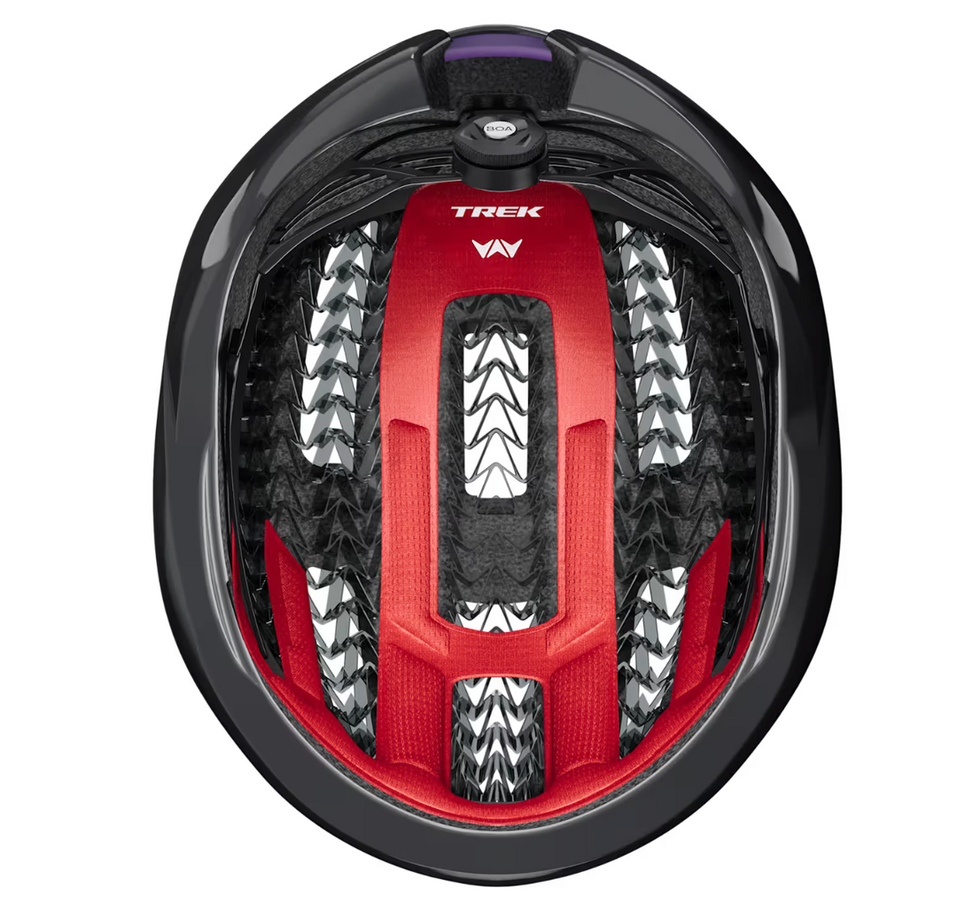 Trek Circuit WaveCel Helmet Dnister Black/Purple Flip