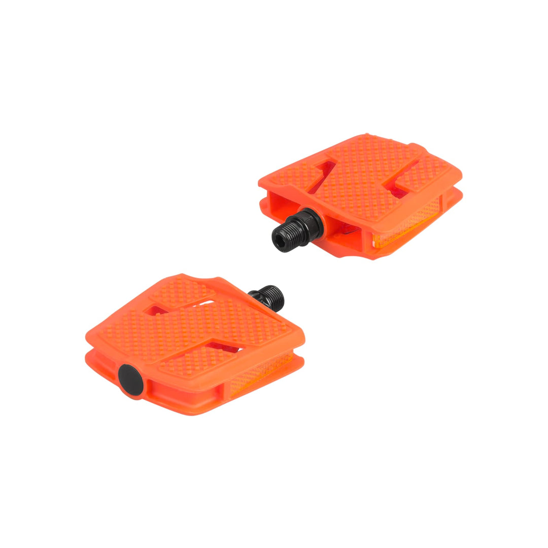 Trek Kids' Platform Large Pedal Set Roarange (Orange)