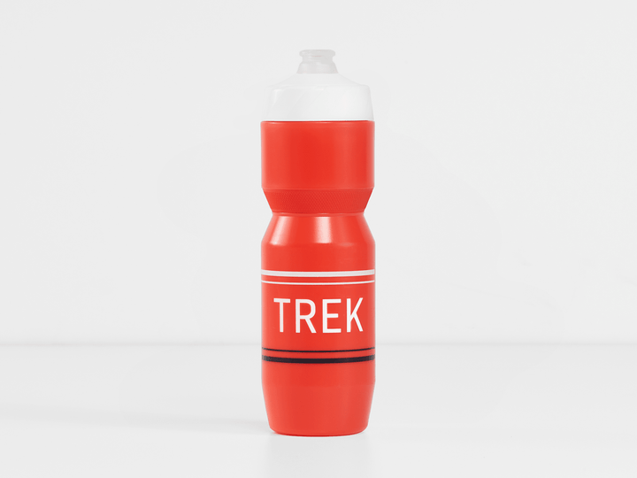 Trek Voda Flow 26oz water bottle, Red/White