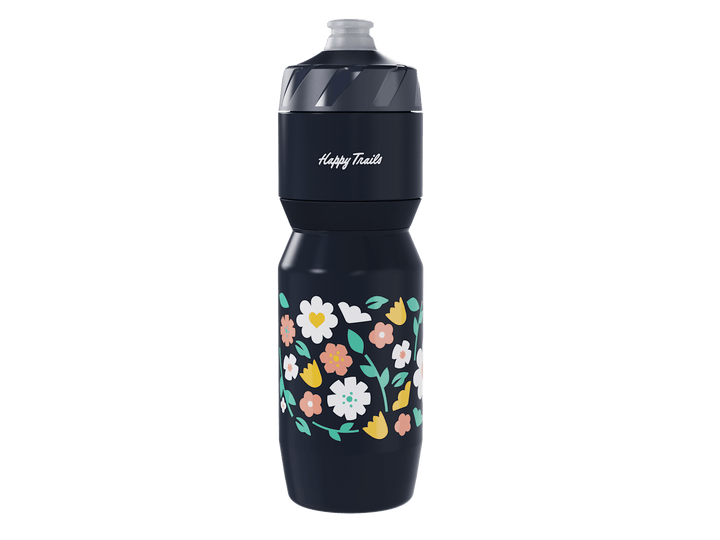 Trek Voda Flow 26oz water bottle, Nautical Navy/Light Orange