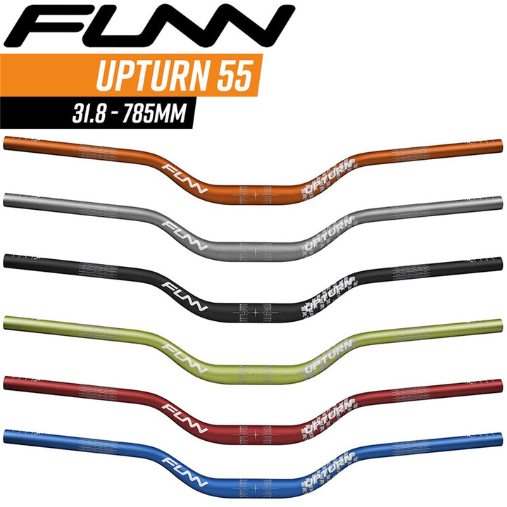 FUNN HANDLEBAR - UPTURN - 55MM RISE - 31.8MM 785MM
