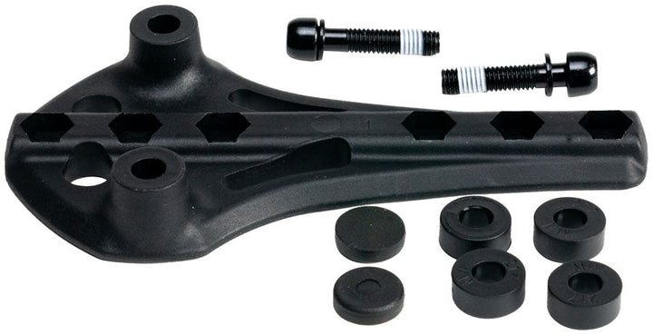 Vision Metron TFA EVO Base Bar Bottle Cage Adapter - Matt Black