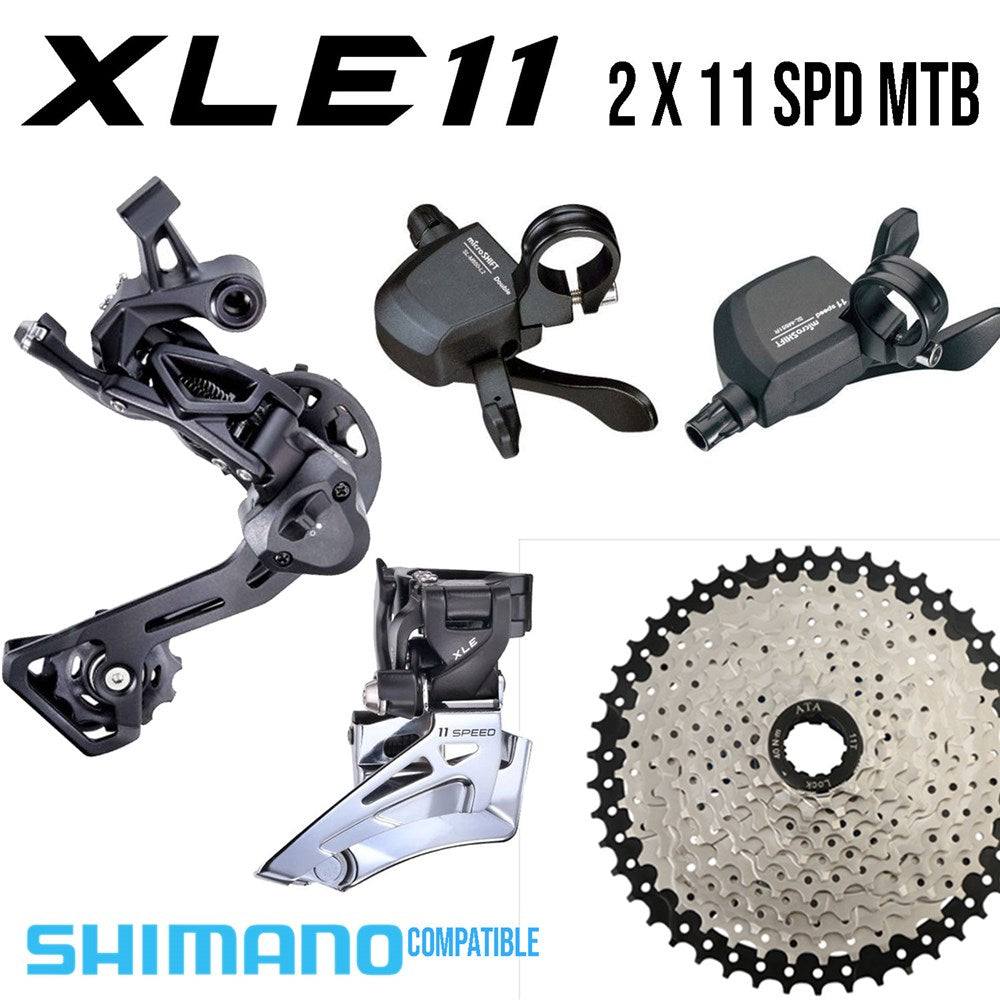microSHIFT XLE 2x11 Groupset