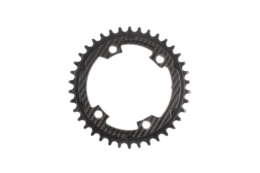 Carbon-Ti X-SingleCarbon Chainring - 38T x 107 BCD (4-arm)