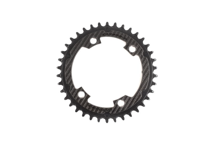 Carbon-Ti X-SingleCarbon Chainring - 38T x 107 BCD (4-arm)
