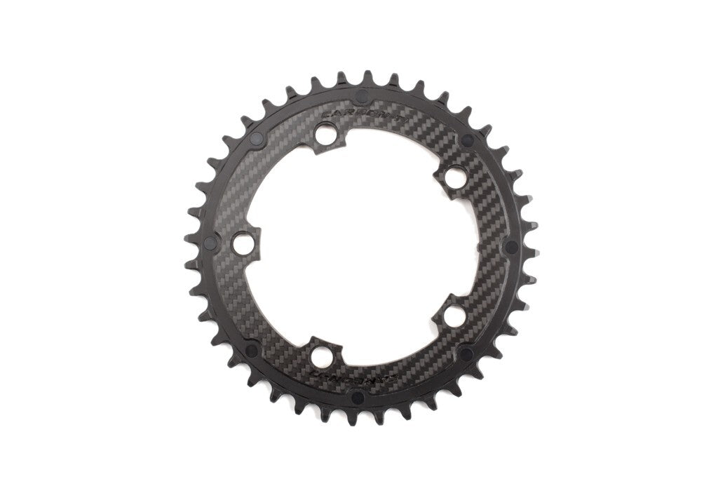 Carbon-Ti X-SingleCarbon Chainring - 40T x 110 BCD (5-arm)