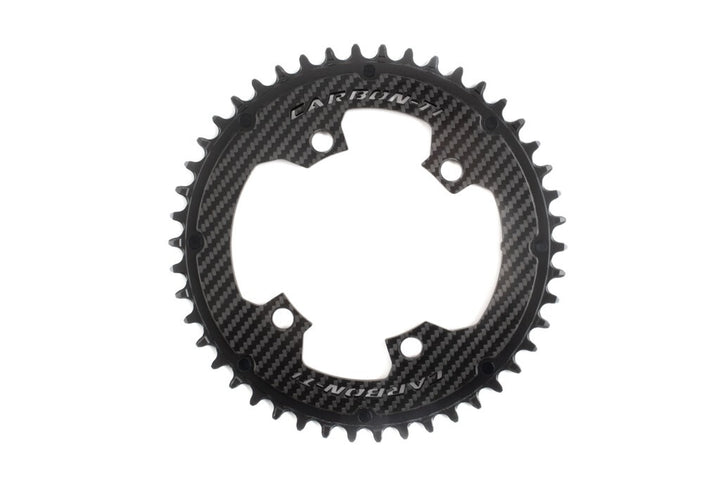 Carbon-Ti X-SingleCarbon Chainring - 46T x 107 BCD (4-arm)