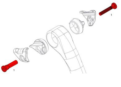 Zipp SP BOLT KIT SL Speed B1