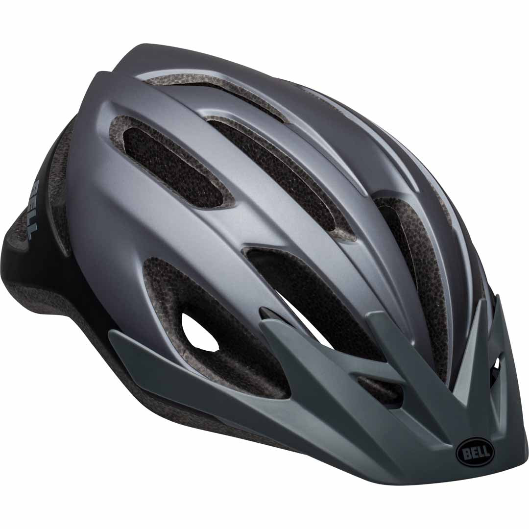 Bell Crest Helmet — Matte Black/Grey