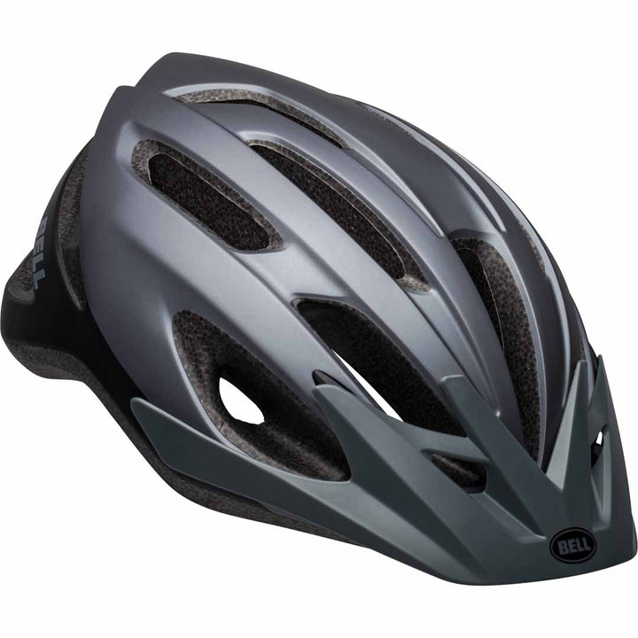 Bell Crest Helmet — Matte Black/Grey