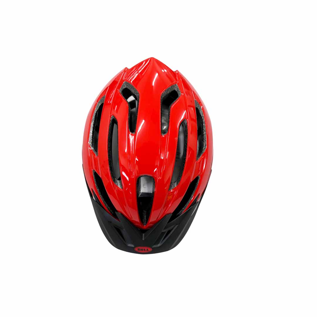 Bell Crest Helmet — Red/Black
