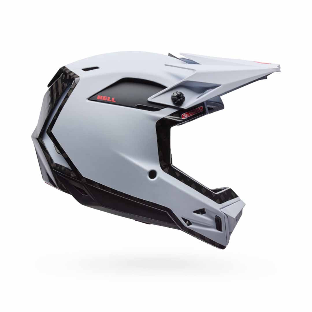 Bell Full-10 Spherical Peak Helmet — White