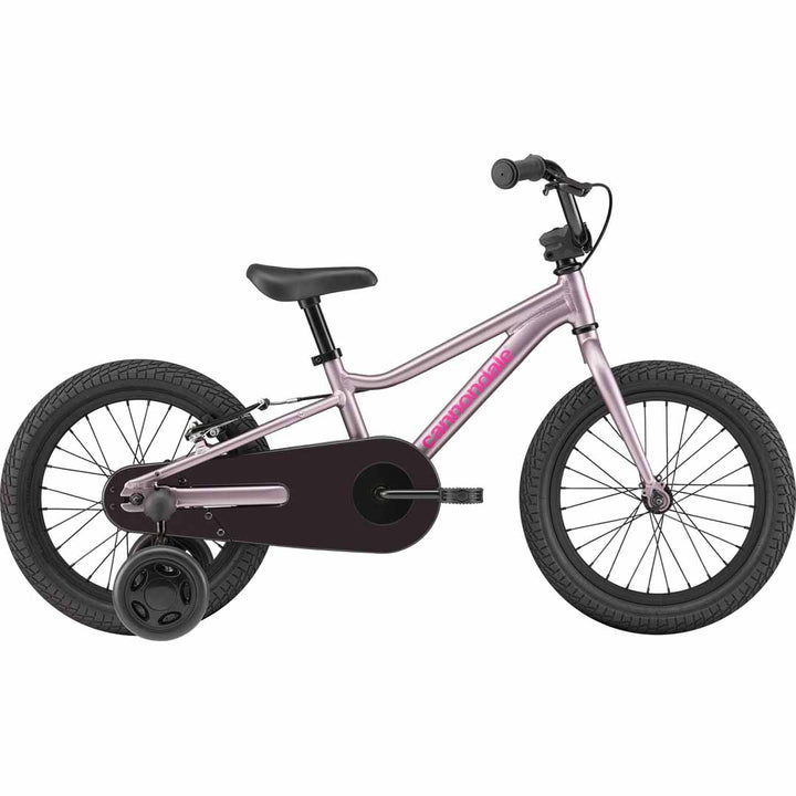 Cannondale Kids Trail 16 Single-Speed kids bike in Lavender — Cannondale, at Mackay Cycles