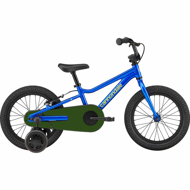 Cannondale Kids Trail 16 Single-Speed kids bike in Sonic Blue — Cannondale, at Mackay Cycles