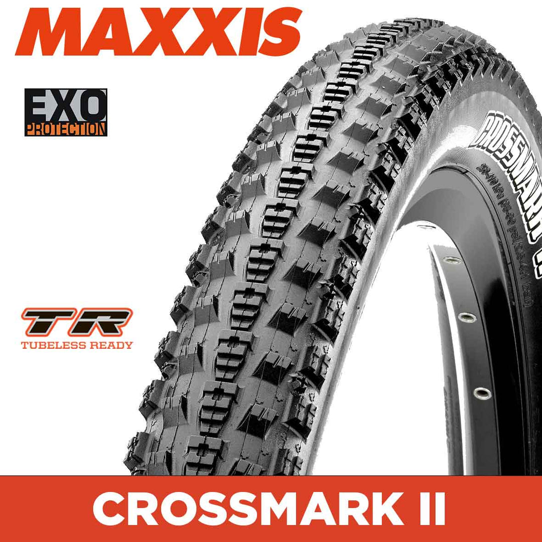 MAXXIS Mountain - CROSSMARK II - 26X2.10 - EXO / TR - Foldable 60 TPI E25