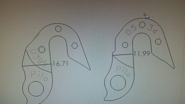 Pilo Derailleur Hanger D534 - Cipollini