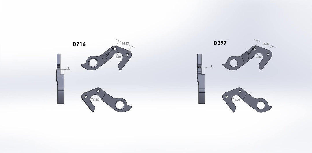 Pilo Derailleur Hanger D397 - GT