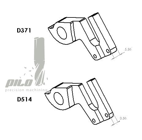 Pilo Derailleur Hanger D371 - BMC