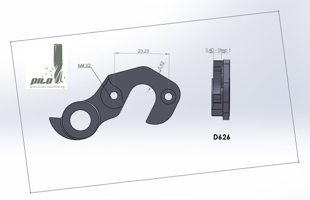 Pilo Derailleur Hanger D626 - Colnago