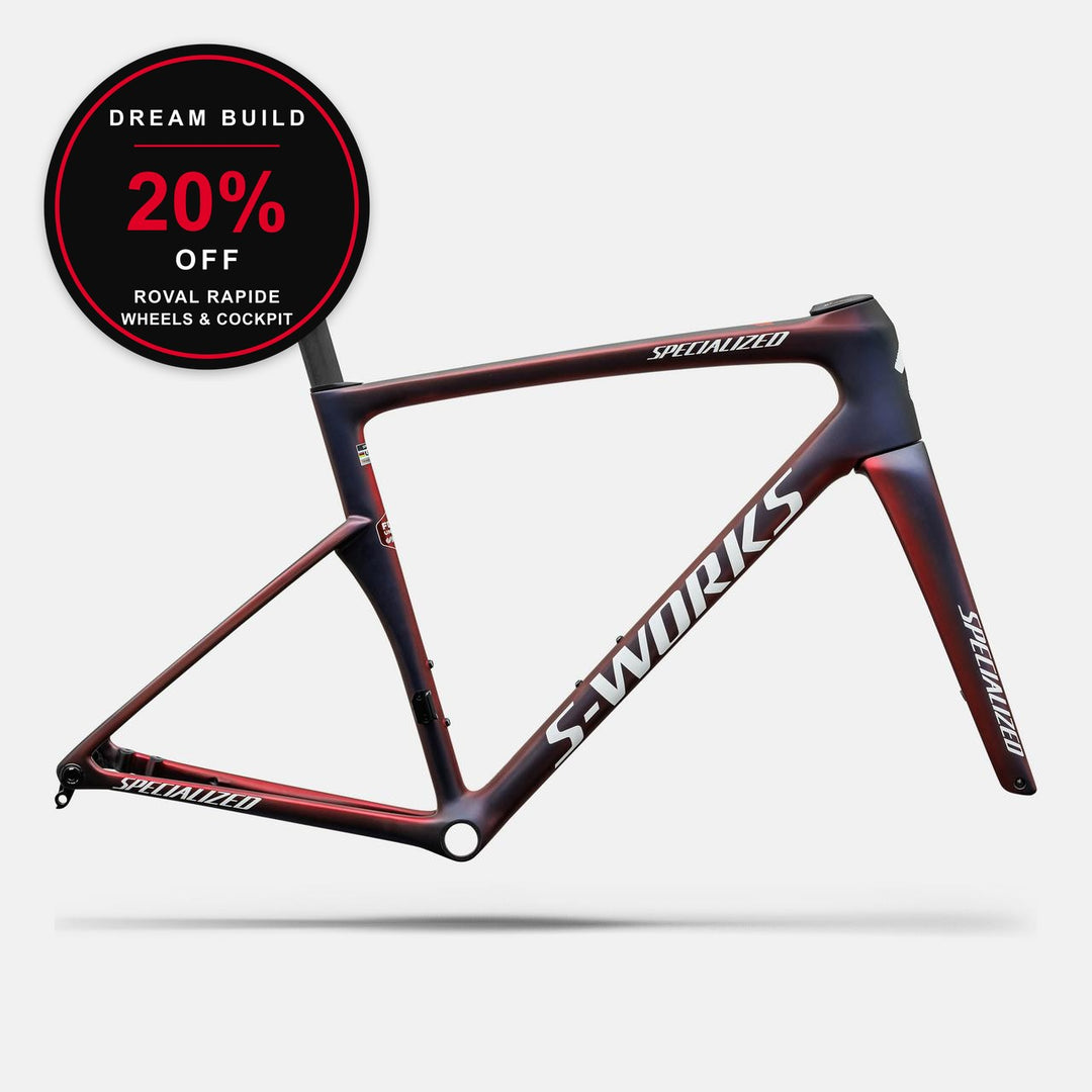 DREAM BUILD 20% off Roval Rapide wheels & cockpit — S-Works Tarmac SL9 Team Replica Frameset - FDJ United - SUEZ