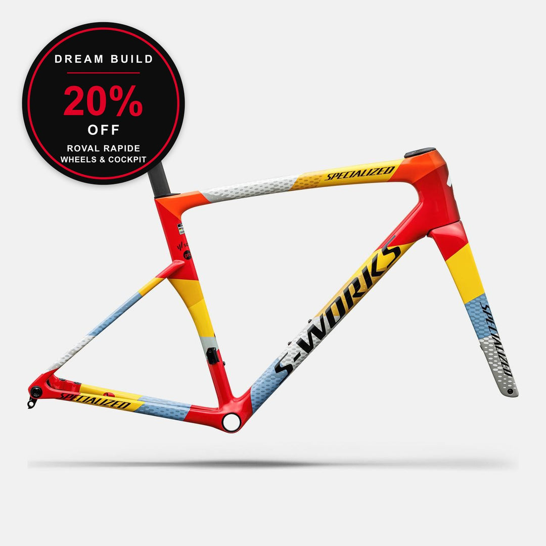 DREAM BUILD 20% off Roval Rapide wheels & cockpit — S-Works Tarmac SL9 Team Replica Frameset - SD Worx - Protime