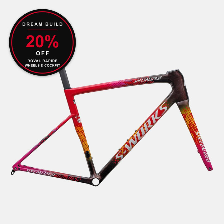 DREAM BUILD 20% off Roval Rapide wheels & cockpit — S-Works Tarmac SL8 Team Frameset - SD Worx - Protime