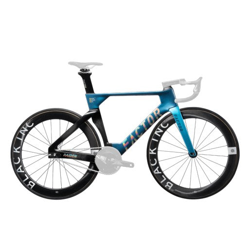 Factor RAIDEN Track Bike Electric Blue - SIXTY Track wheels